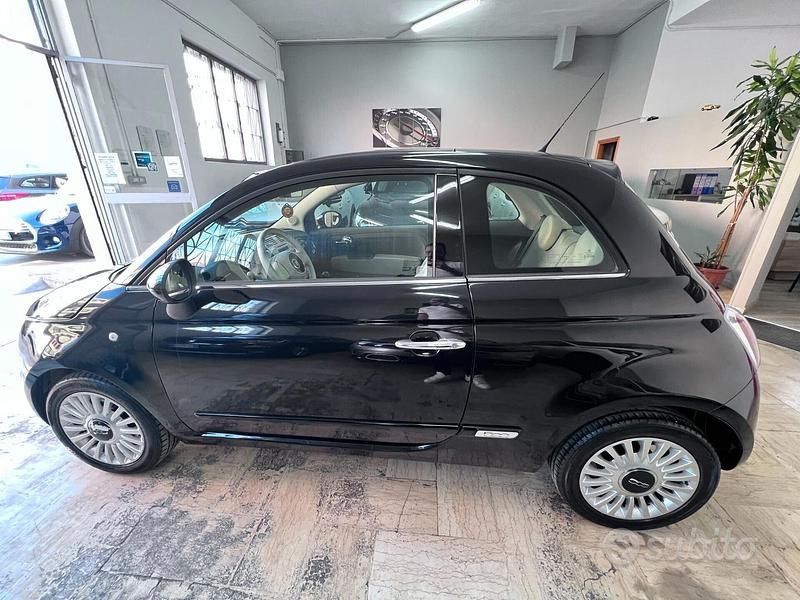 Usata Fiat 500 Lounge 95 CV (69 kW) 2010 Nero Berlina