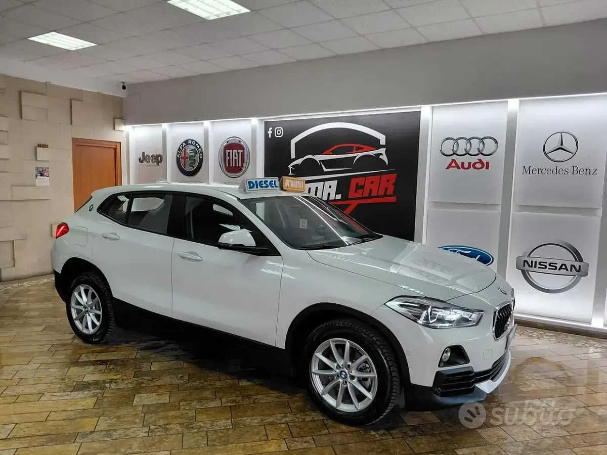 Usata BMW X2 Advantage 150 CV (110 kW) 2019 Bianco SUV