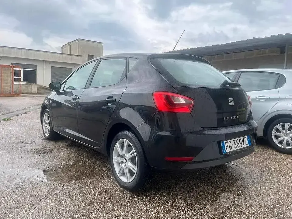 Usata Seat Ibiza Style 75 CV (55 kW) 2017 Nero Berlina