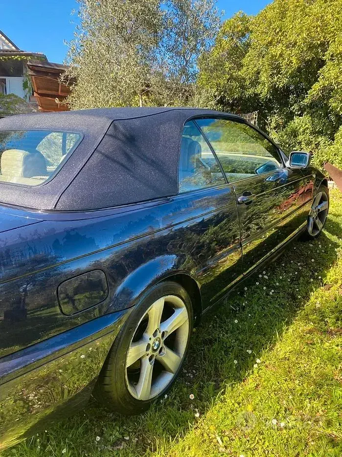 Usata BMW 318 Cabriolet 2005 Blu Cabrio