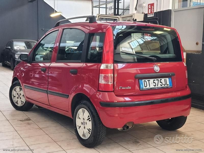 Usata Fiat Panda Dynamic 60 CV (44 kW) 2009 Rosso Utilitaria