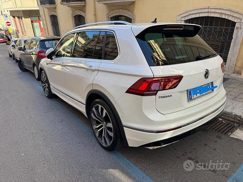Usata VW Tiguan 150 CV (110 kW) 2019 Bianco SUV