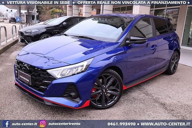 Usata Hyundai i20 N Performance 204 CV (150 kW) 2023 Blu/azzurro Utilitaria