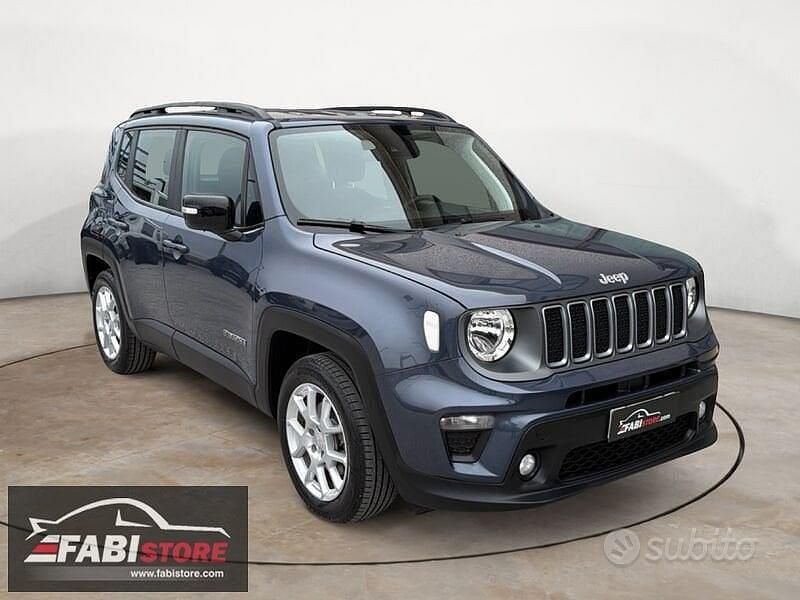 Usata Jeep Renegade Limited 131 CV (96 kW) 2022 Blu SUV