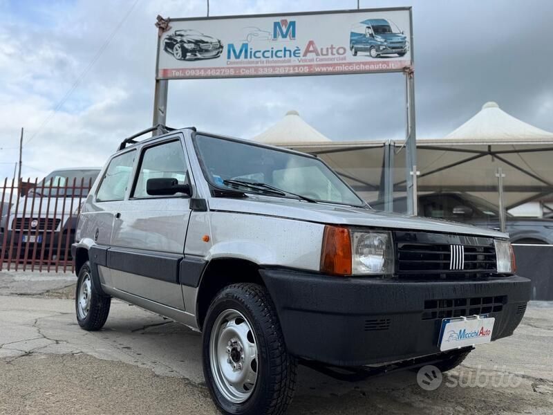 Grigio Usata 1999 Fiat Panda 4x4 Trekking Due volumi | 6900 € (Cara) - Immagine 1/4