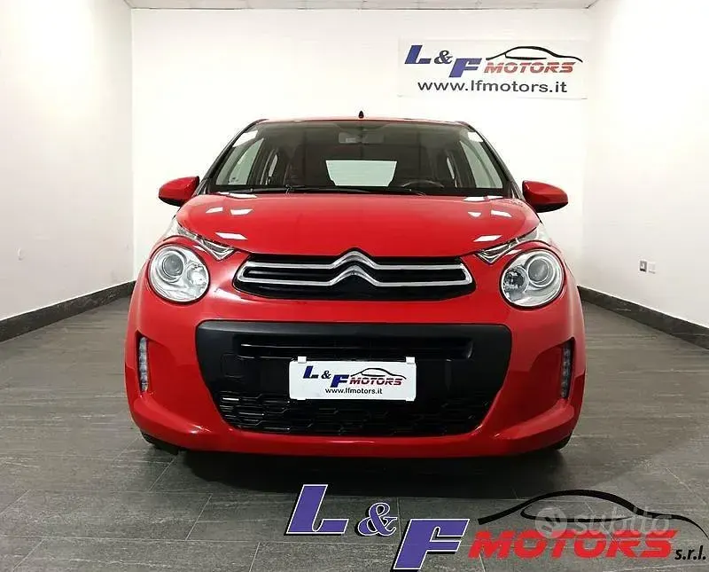 Usata Citroën C1 Feel 72 CV (52 kW) 2021 Rosso Utilitaria