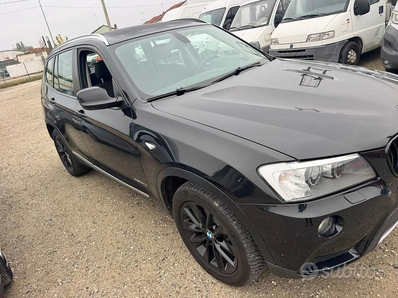 Usata BMW X3 184 CV (135 kW) 2011 Nero SUV