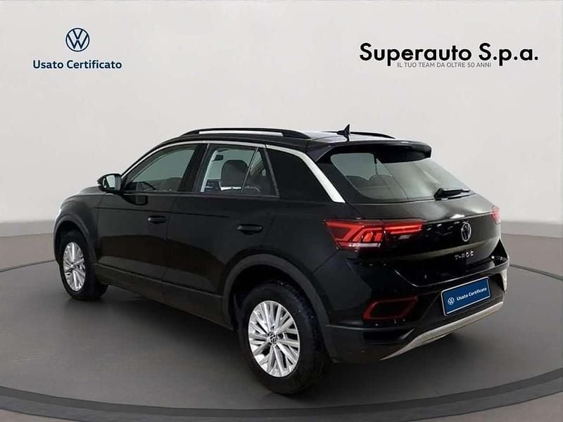 Usata VW T-Roc Life 116 CV (85 kW) 2024 Nero SUV