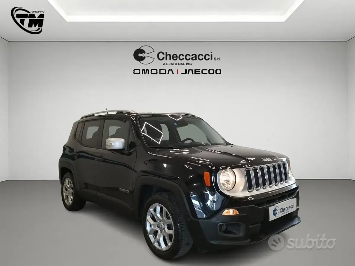Usata Jeep Renegade Limited 120 CV (88 kW) 2017 Nero SUV