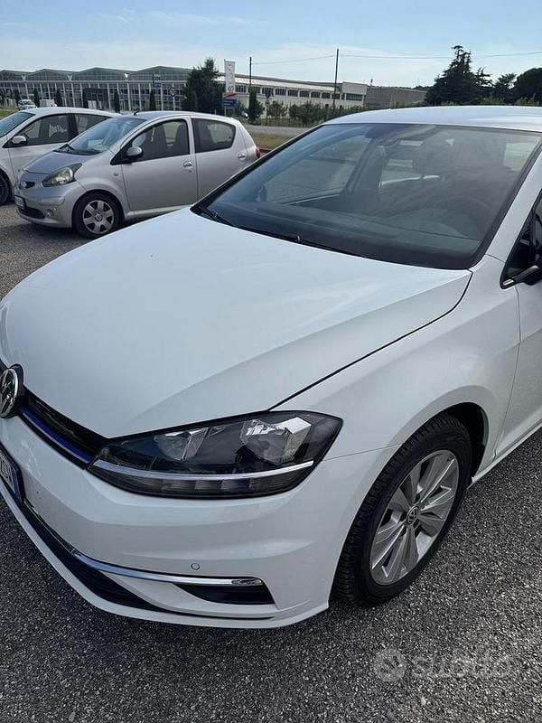Usata VW Golf VII 2018 Bianco Berlina