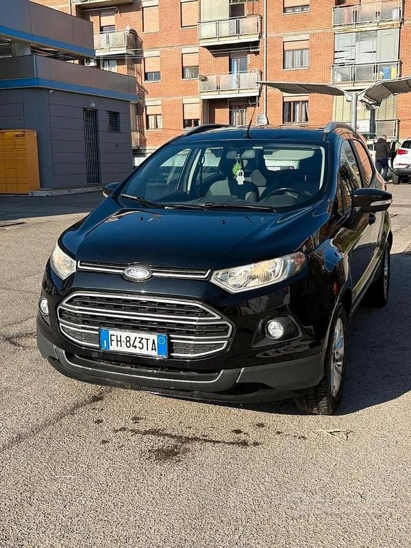 Usata Ford Ecosport 91 CV (66 kW) 2017 Nero SUV