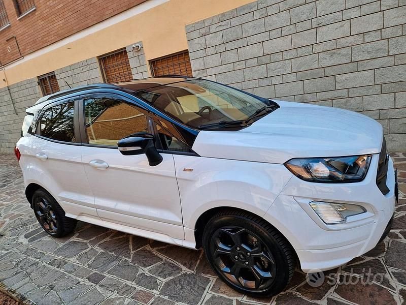 Bianco Usata 2022 Ford Ecosport ST-Line SUV | 14.500 € (Buon prezzo) - Immagine 1/4