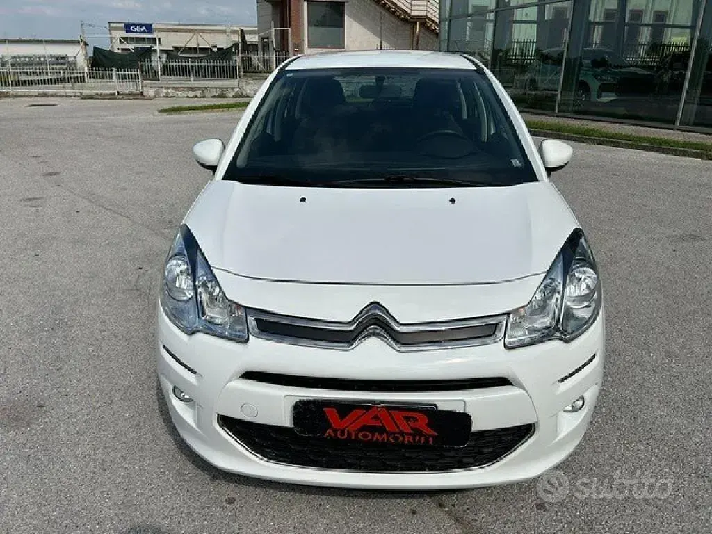 Usata Citroën C3 82 CV (60 kW) 2016 Bianco Berlina