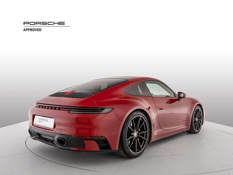 Usata Porsche 911 Carrera 4S 450 CV (330 kW) 2020 Rosso carminio