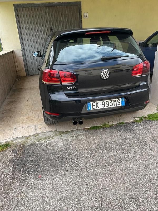 Usata VW Golf VII 170 CV (125 kW) 2012 Nero Berlina