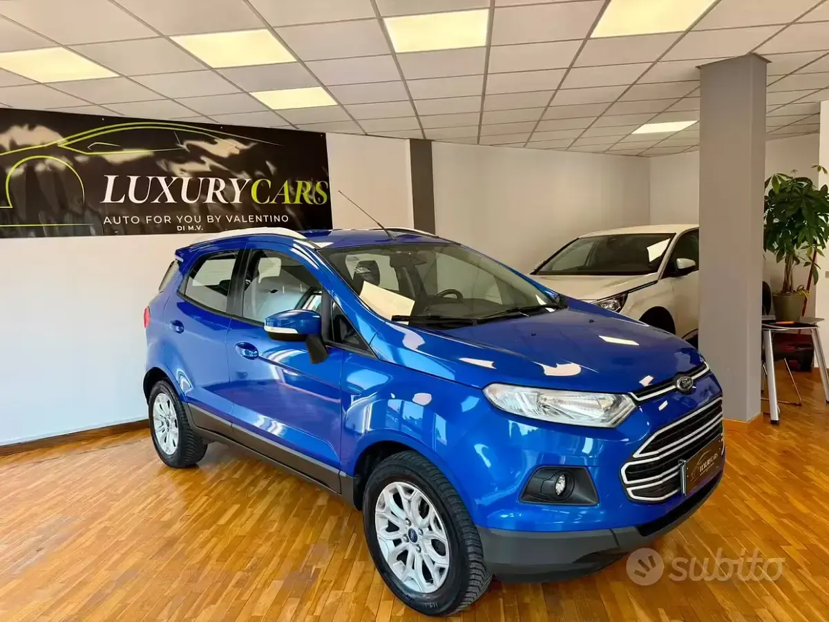 Usata Ford Ecosport Titanium 111 CV (81 kW) 2017 Bluazzurro SUV