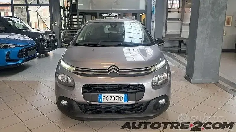 Usata Citroën C3 Feel 83 CV (61 kW) 2019 Grigio Utilitaria