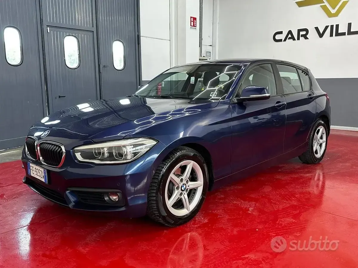 Usata BMW 116 Efficient Dynamics 116 CV (85 kW) 2016 Blu Utilitaria