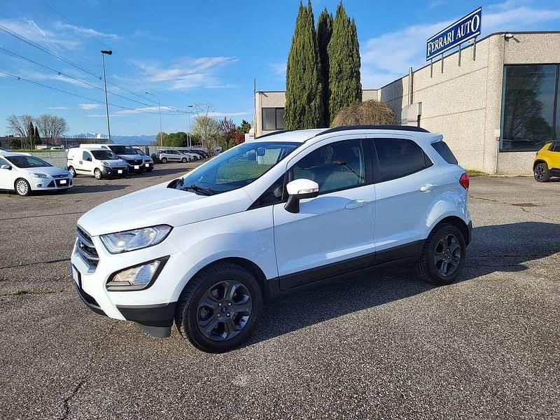 Usata Ford Ecosport 99 CV (72 kW) 2018 Bianco SUV