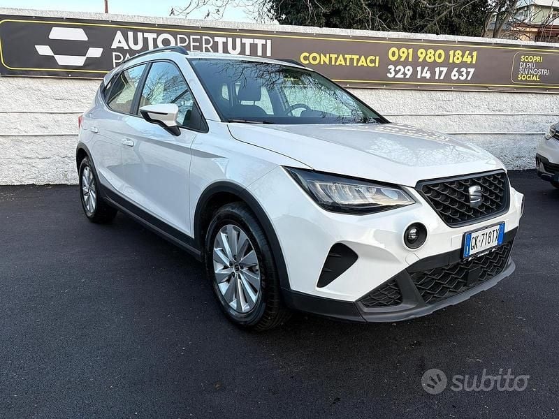 Brugt Seat Arona FR 95 HK (69 kW) 2023 Hvid SUV