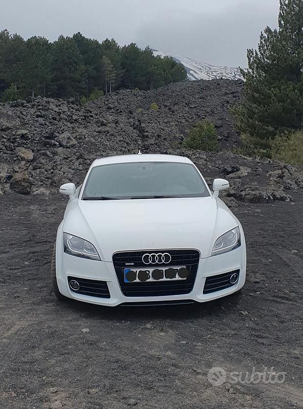 Usata Audi TT S-Line 170 CV (125 kW) 2010 Bianco Coupé