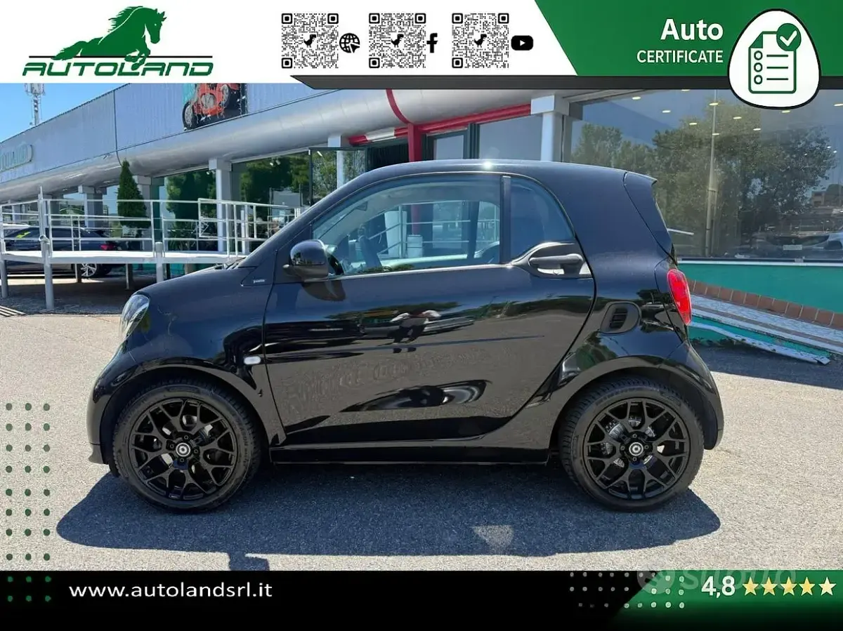 Usata Smart ForTwo Coupé Superpassion 90 CV (66 kW) 2019 Nero Coupé