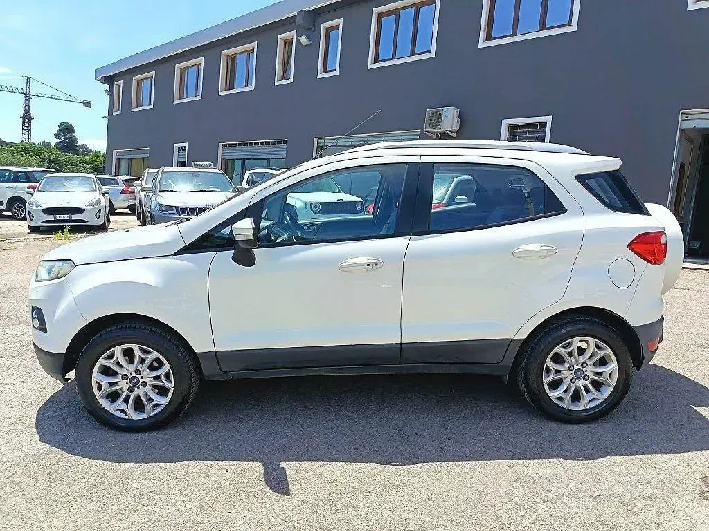 Usata Ford Ecosport Titanium 90 CV (66 kW) 2014 Bianco SUV