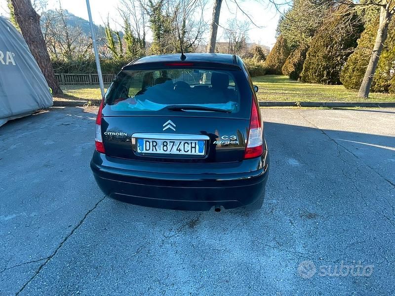Usata Citroën C3 73 CV (53 kW) 2008 Nero Berlina