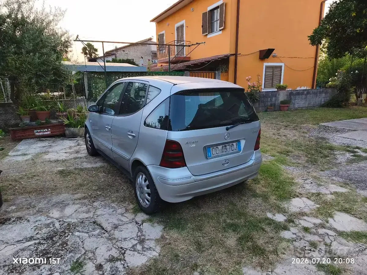 Usata Mercedes A140 82 CV (60 kW) 2002 Grigio Utilitaria