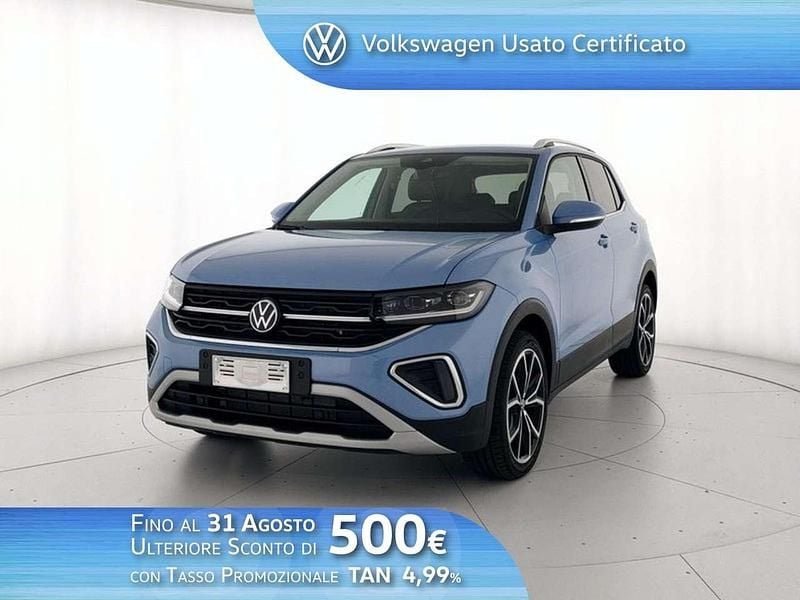 Clear blue metallizzato Nuova 2024 VW T-Cross Style SUV | 24.900 € (Buon prezzo) - Immagine 1/4