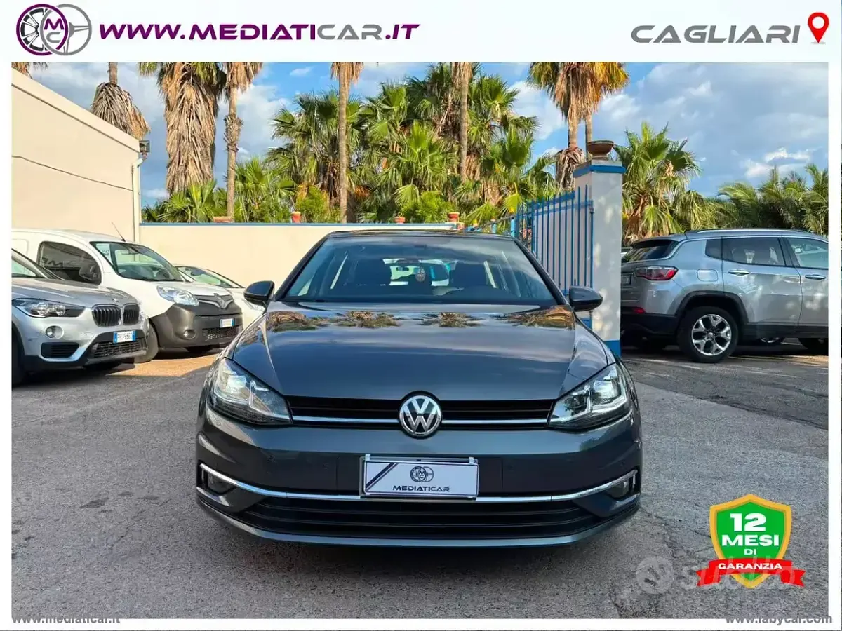 Usata VW Golf VII Highline 116 CV (85 kW) 2020 Grigio Berlina