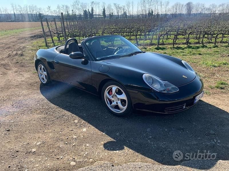 Usata Porsche 986 Boxster 252 CV (185 kW) 2000 Nero Cabrio