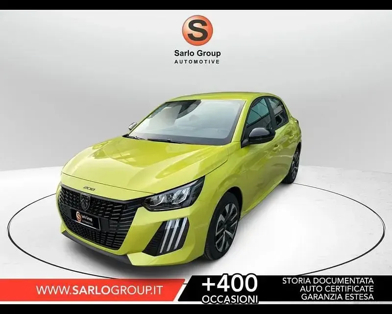 Nuova Peugeot 208 Style 101 CV (74 kW) 2026 Giallo Utilitaria