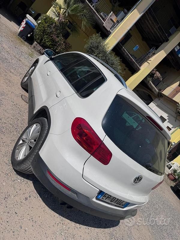 Usata VW Tiguan 150 CV (110 kW) 2013 Bianco SUV