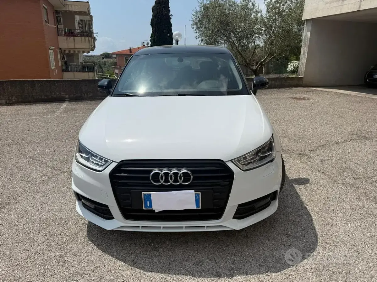 Usata Audi A1 S-Line 95 CV (69 kW) 2018 Bianco Berlina