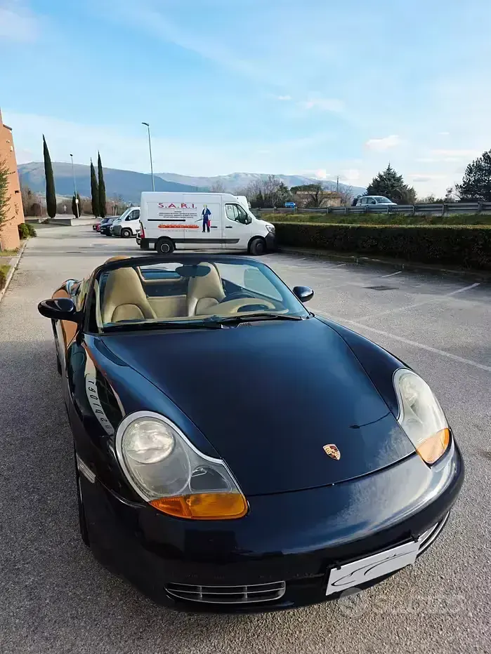 Usata Porsche Boxster 204 CV (150 kW) 1998 Bluazzurro Cabrio