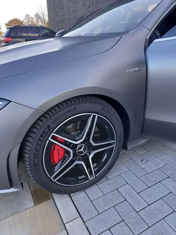 Usata Mercedes CLA35 AMG AMG 306 CV (225 kW) 2021 Grigio Coupé