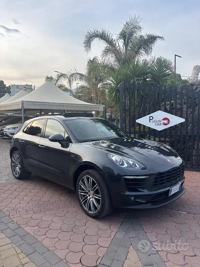 Usata Porsche Macan 250 CV (183 kW) 2016 Grigio SUV