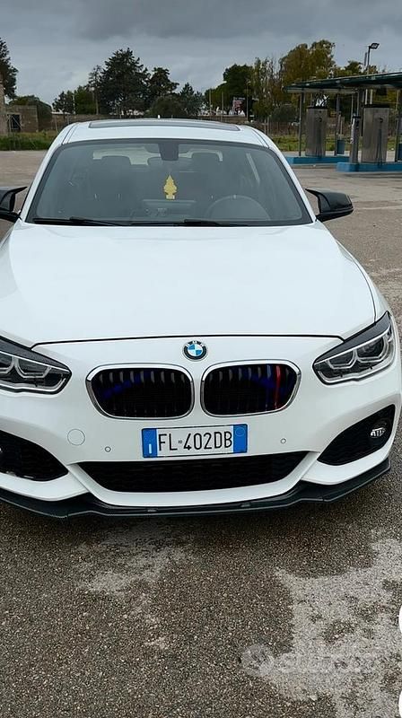 Usata BMW 116 Efficient Dynamics 116 CV (85 kW) 2017 Bianco Utilitaria