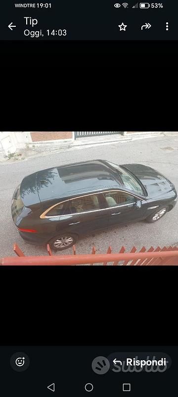 Usata Jaguar F-Pace 180 CV (132 kW) 2017 Verde SUV