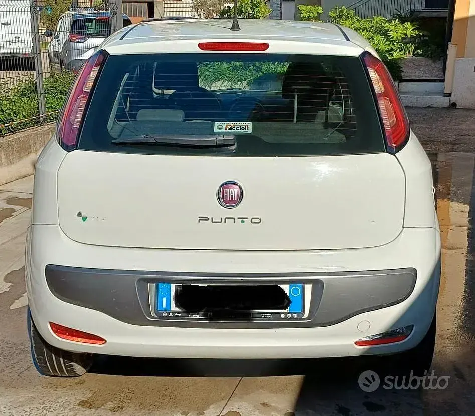 Usata Fiat Punto Evo 77 CV (56 kW) 2012 Bianco Utilitaria