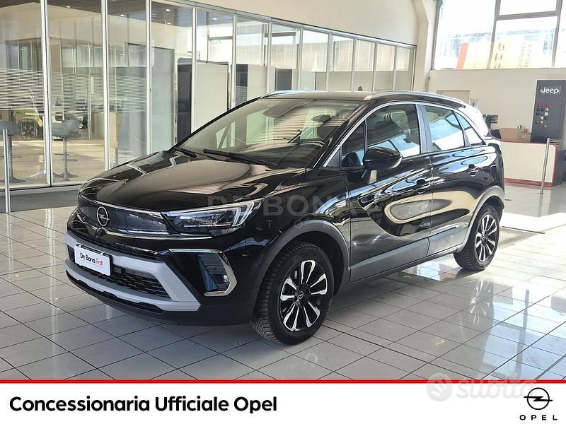 Usata Opel Crossland X Elegance 110 CV (80 kW) 2021 Nero SUV
