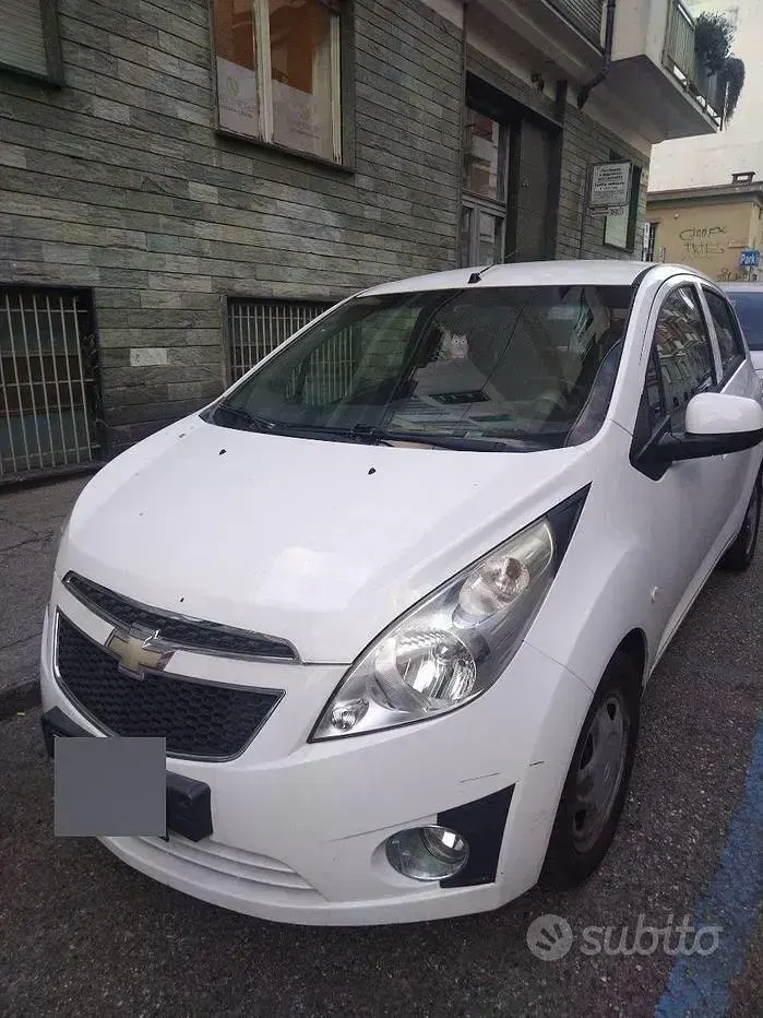 Usata Chevrolet Spark 68 CV (50 kW) 2012 Bianco Utilitaria