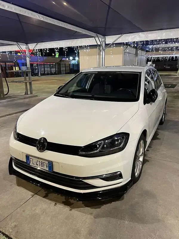 Usata VW Golf VII Business 110 CV (80 kW) 2018 Bianco Berlina