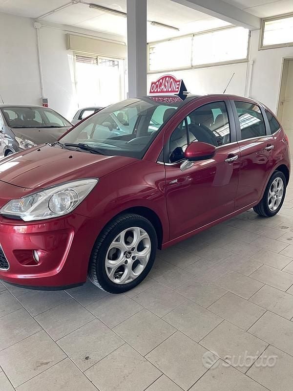 Usata Citroën C3 Exclusive 92 CV (67 kW) 2011 Rosso Berlina