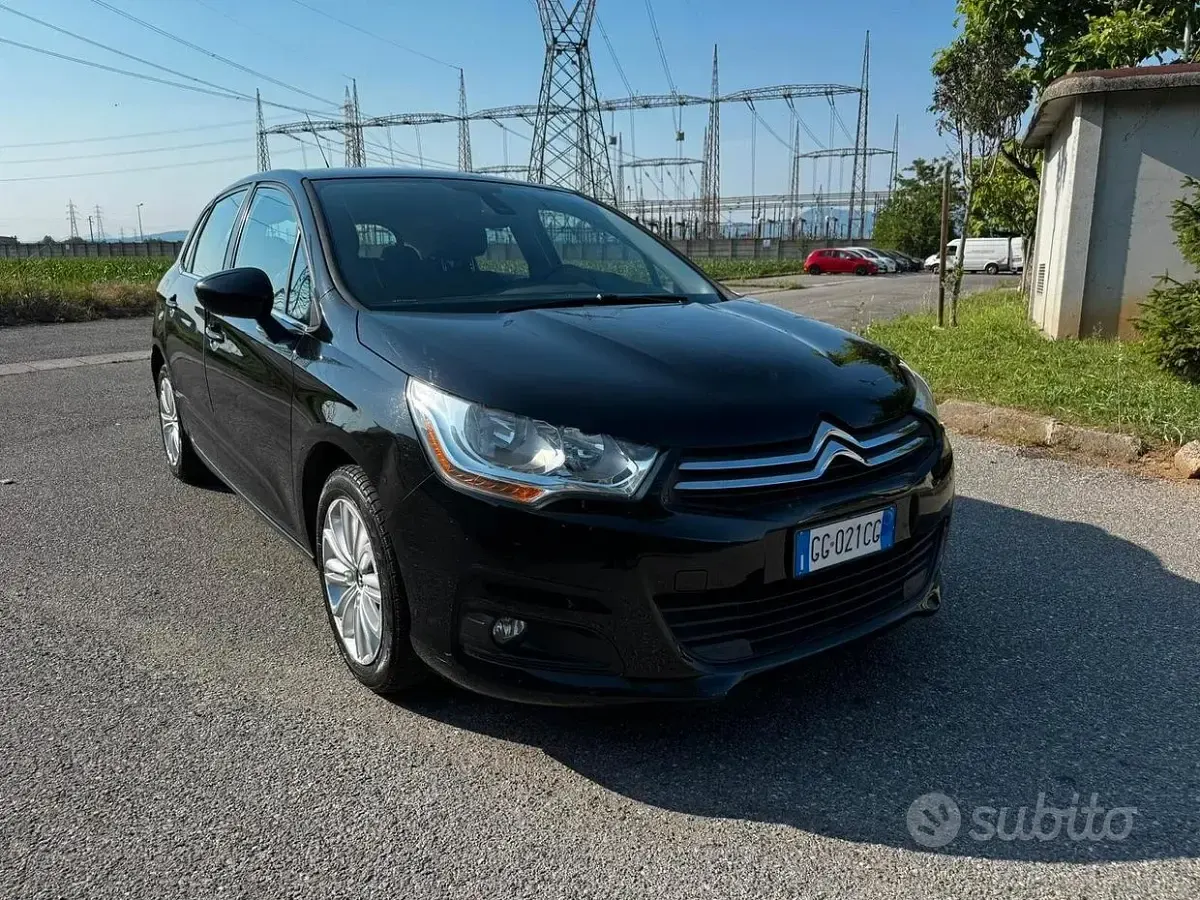 Usata Citroën C4 Exclusive 114 CV (83 kW) 2013 Nero Berlina