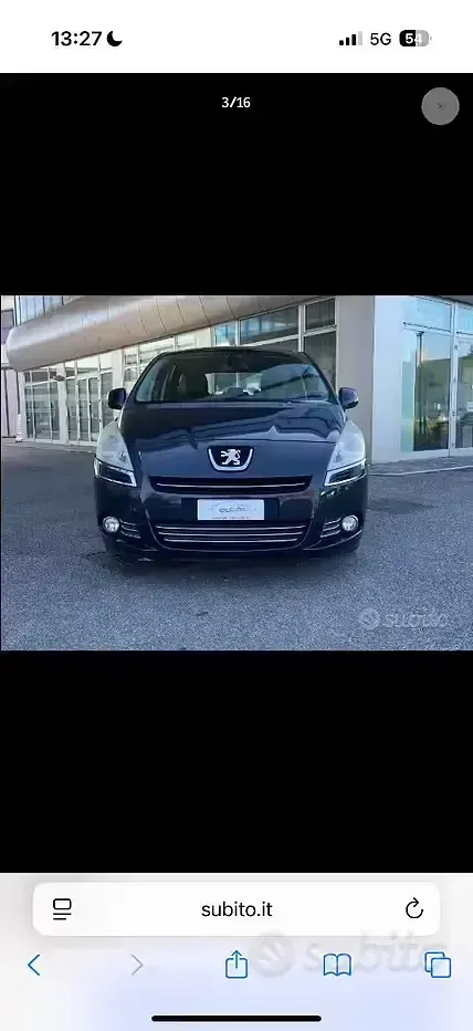 Gebraucht Peugeot 5008 112 PS (82 kW) 2011 Van / Kleinbus