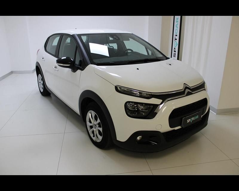 Usata Citroën C3 Feel 102 CV (75 kW) 2021 Bianco Furgone