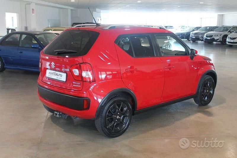Usata Suzuki Ignis 90 CV (66 kW) 2018 Rosso Utilitaria