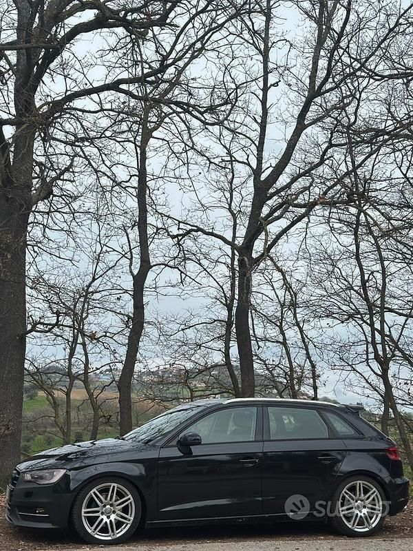 Usata Audi A3 Ambition 150 CV (110 kW) 2014 Nero Berlina